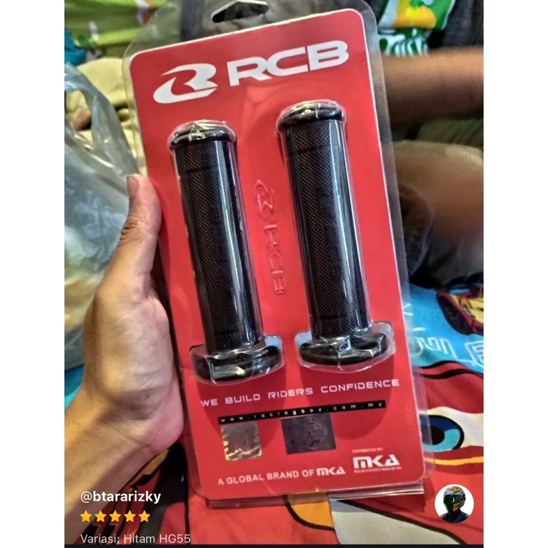 COD HANDFAT HANDGRIP GRIP RCB RACING BOY BULU TYPE HG55 HG66 ORIGINAL MADE IN MALAYSIA