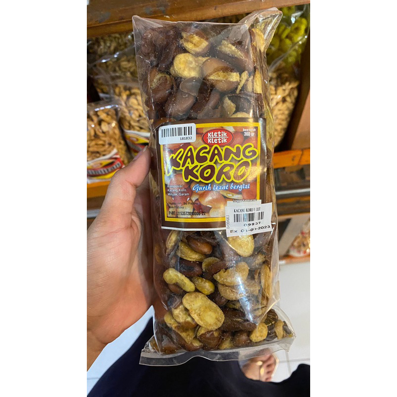 

Kacang Koro Kulit “Kletik-kletik”