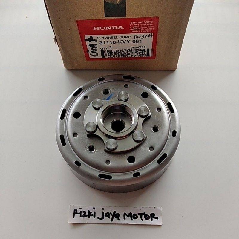 Magnet flywheel comp beat karburator 2008-2012 31110-KVY-961 asli AHM