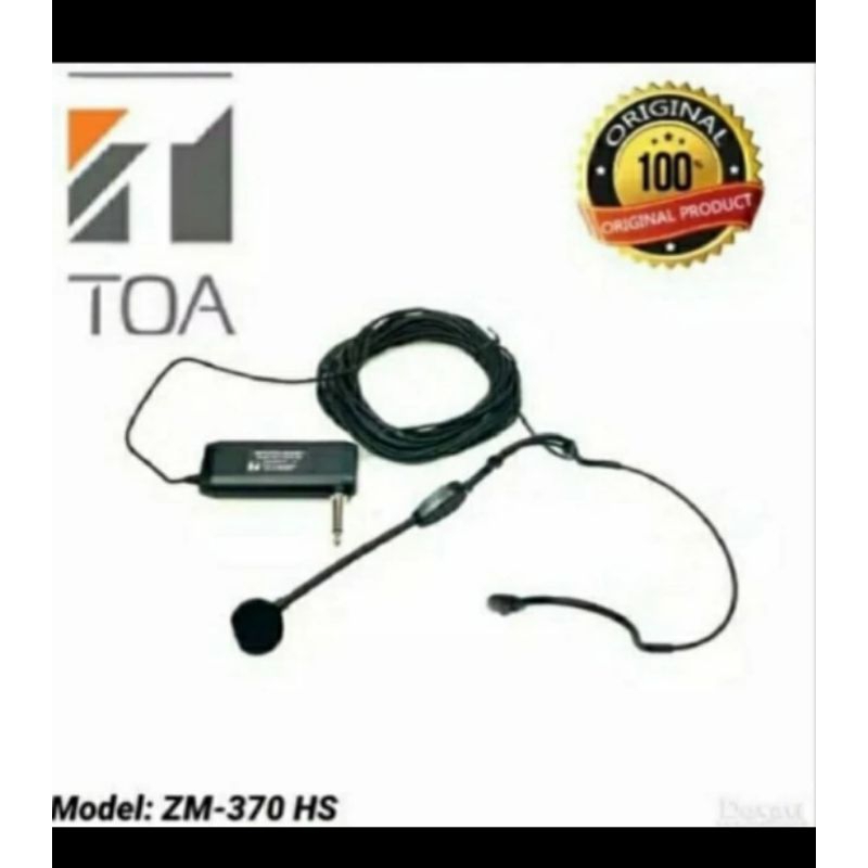 Grosir MIC TOA ZM 370HS mikrofon TOA Original