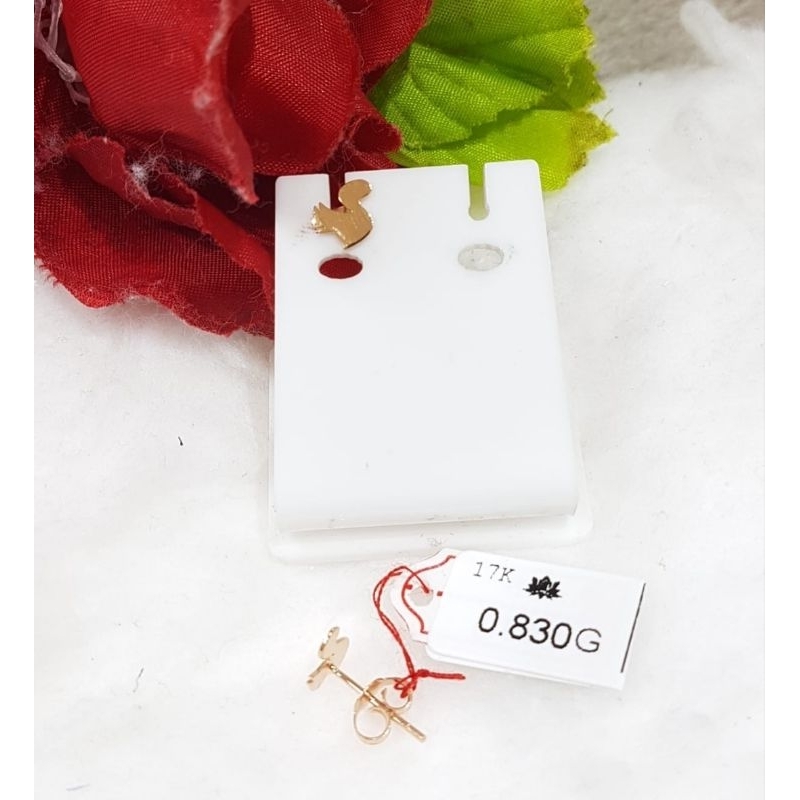 Anting emas 75 tupai