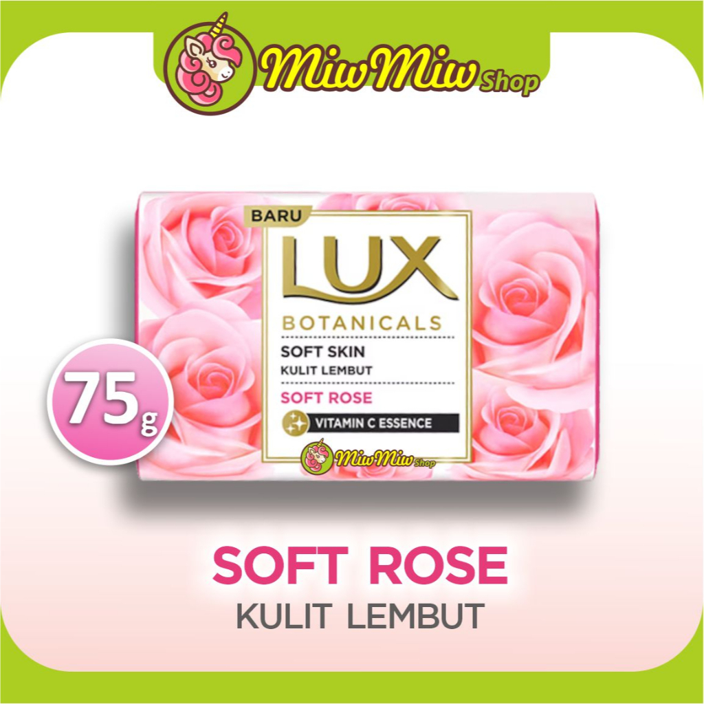 LUX Botanicals Bar Soap (Sabun Mandi Batang dengan Vitamin C Essence dan Floral Beauty Oil) - 75 gram