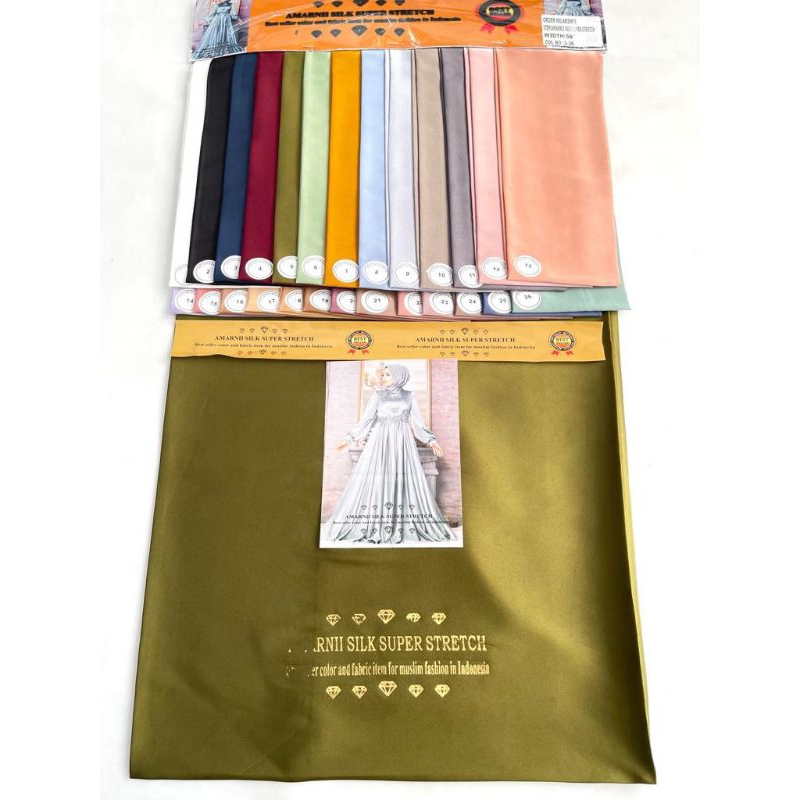 Armani Silk/ Armani / Silk/ Bahan Armani Silk