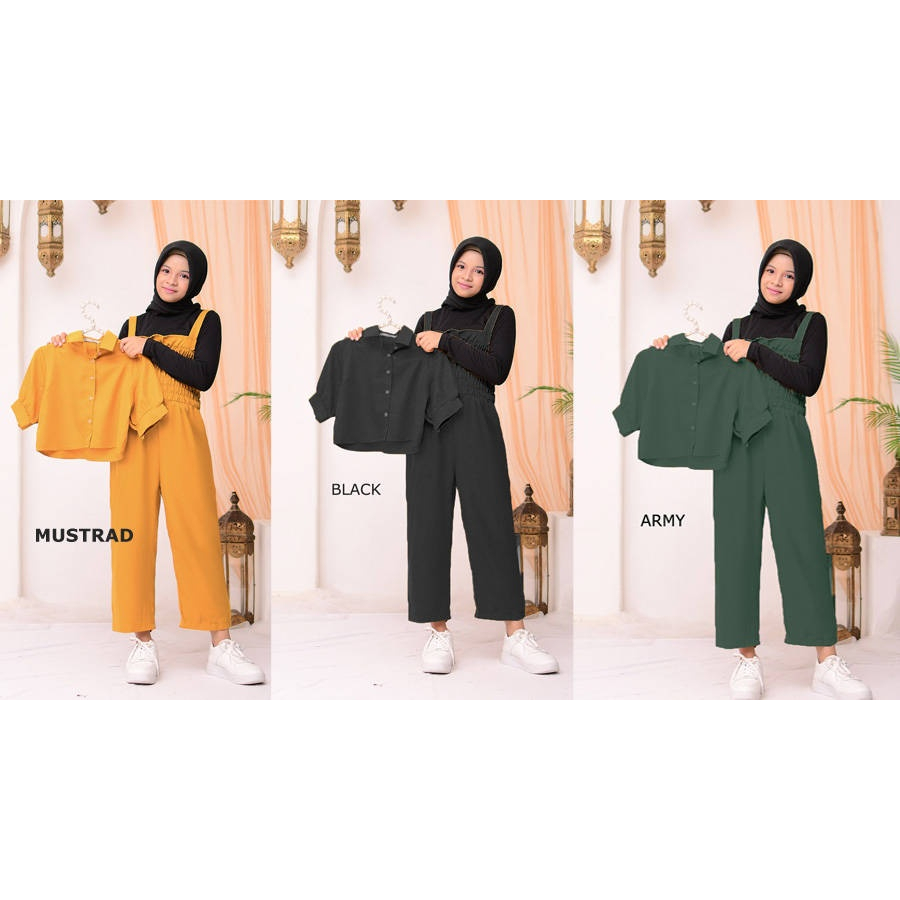 LACIELA 2IN1 KIDS/ SETELAN BAJU ANAK REMAJA TANGGUNG / ONE SET KOREAN STYLE MURAH