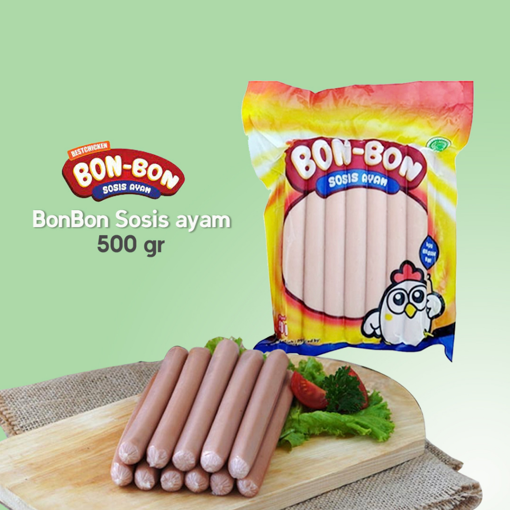 

Bon-bon Sosis Ayam 500 gram isi 15pcs