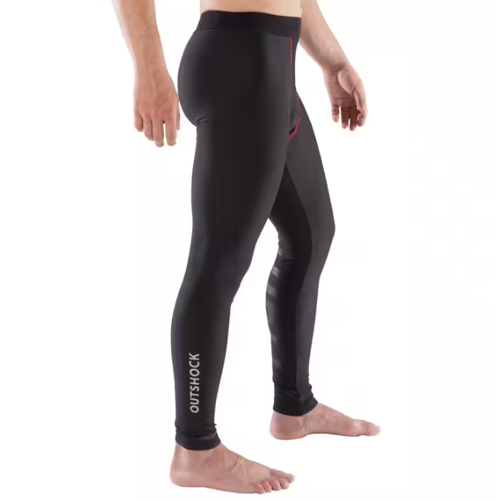 OUTSHOCK 500 Celana Ketat Legging Grappling Pria Serap Keringat