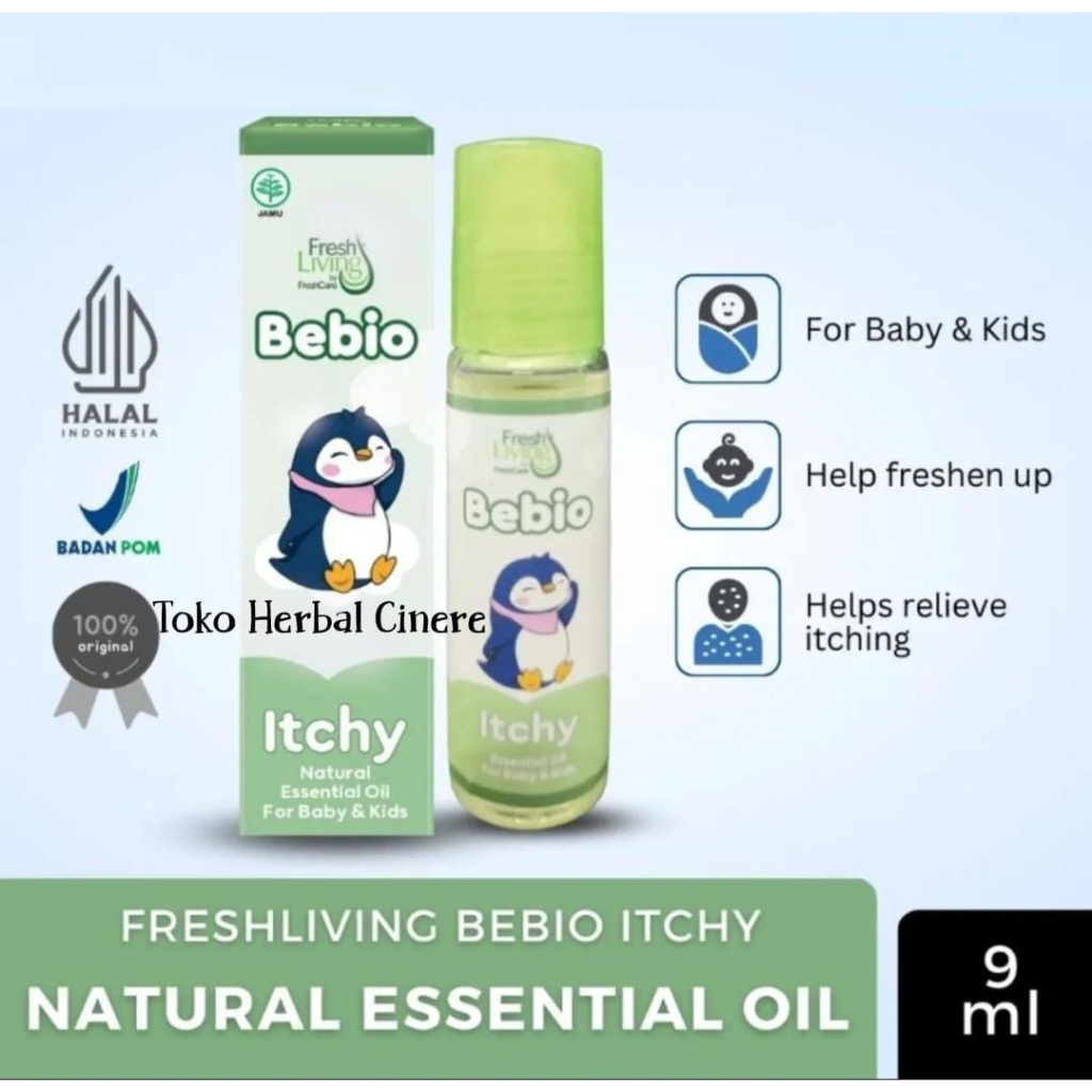 FreshCare FreshLiving Bebio Natural Essential Oil For Baby Bayi Kids 9ml ( Bebio Itchy )