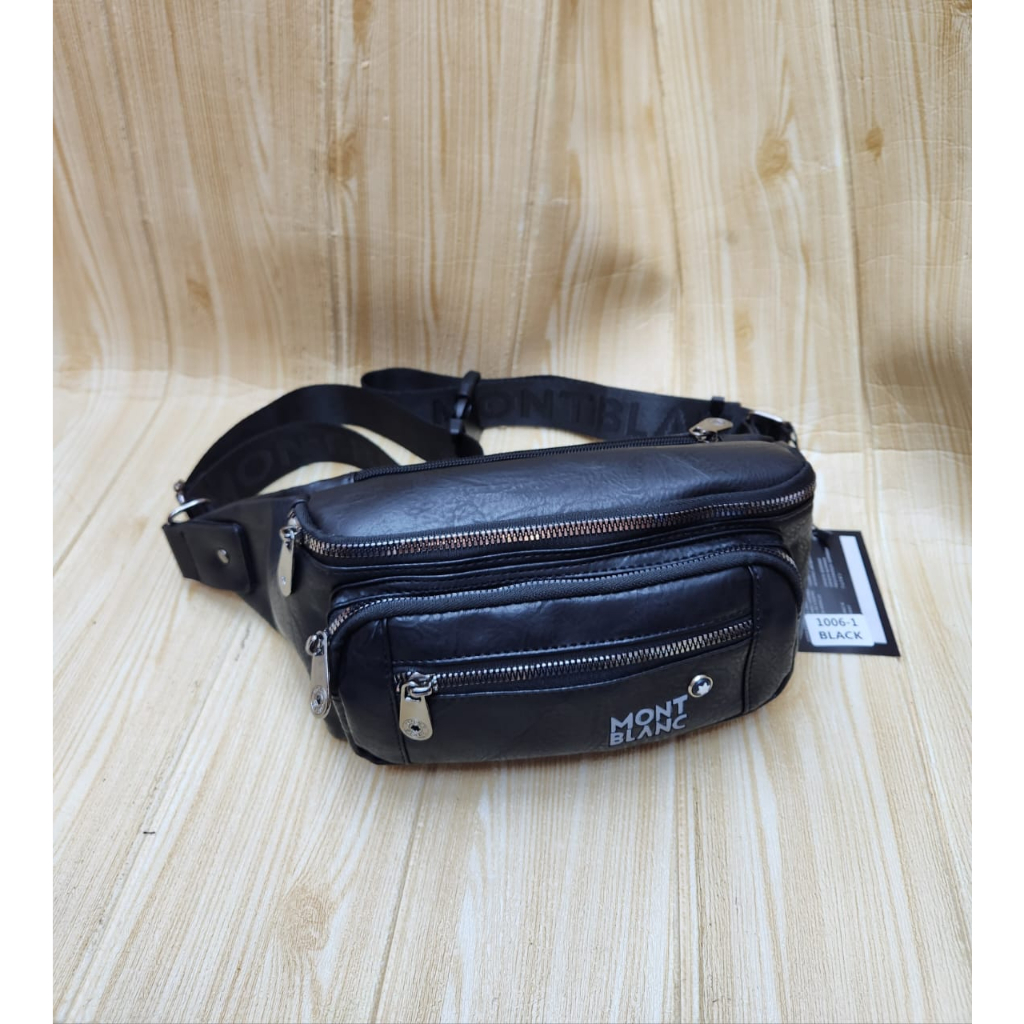 Waistbag Pria MB kulit Import premium 1006-1