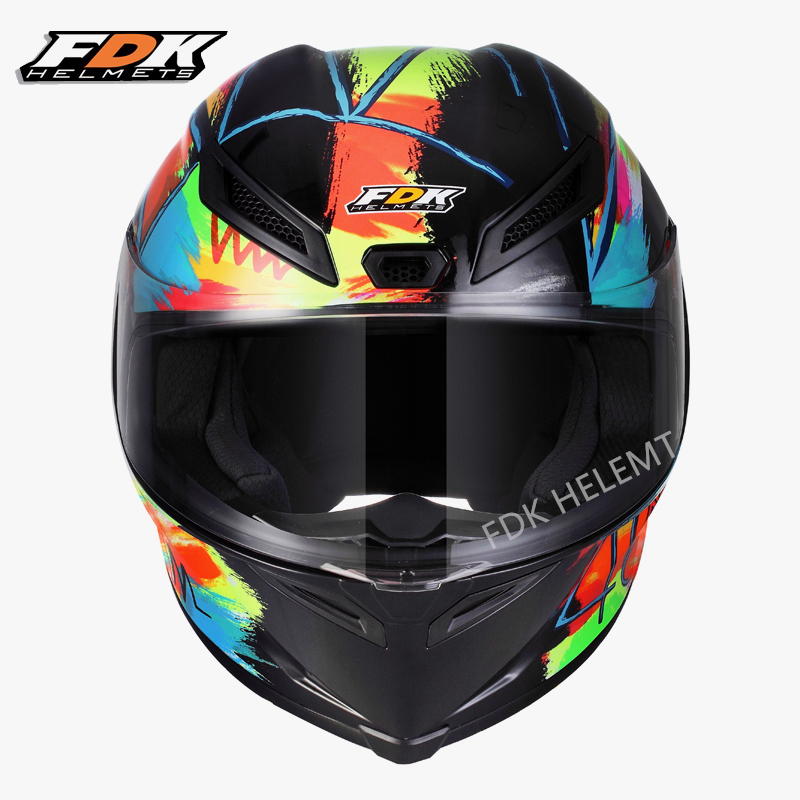 FDK Helm Full Face Winter Text 2019 Pista Model Motor Helm Tersedia Untuk Pria Dan Wanita Bisa Cod