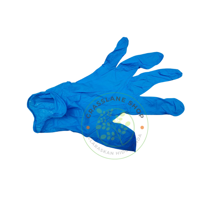 Sarung Tangan Medis Nitrile No / Non Powder / Powder Free Examination Gloves Shamrock