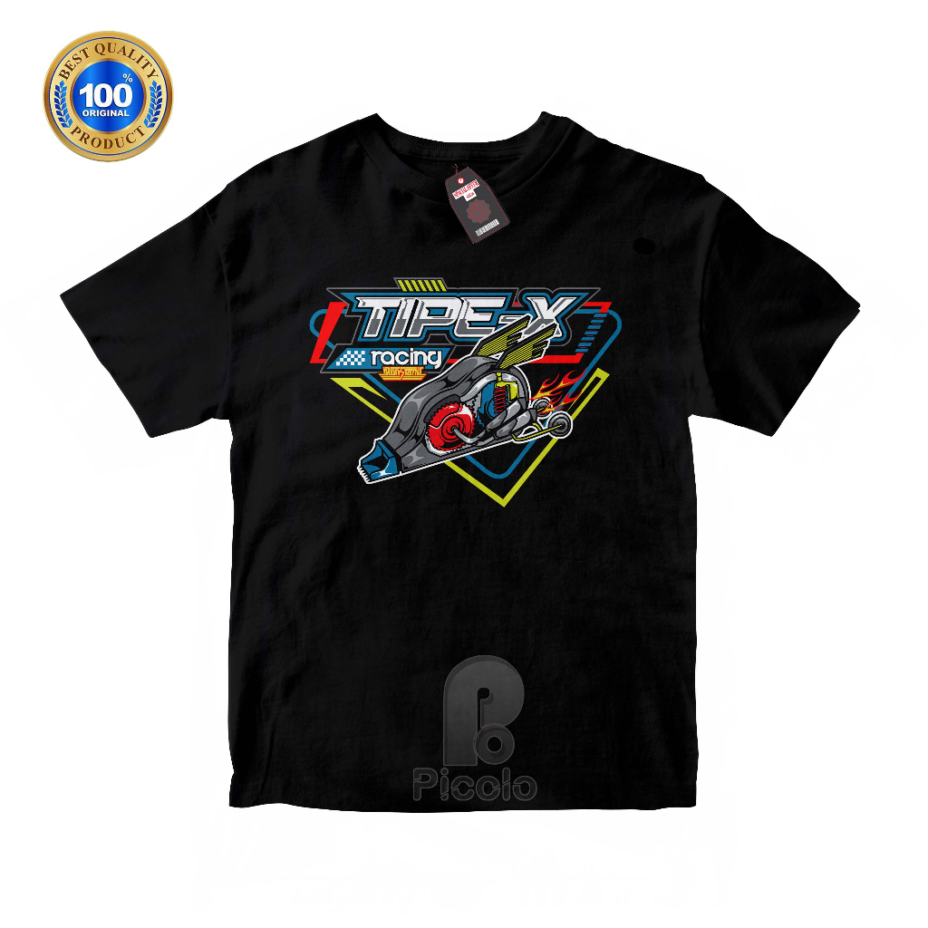 (FREE NAMA) BAJU KAOS ATASAN ANAK MOTIF GAME TIPE X TRONDOL UNISSEX Bahan COTTUN