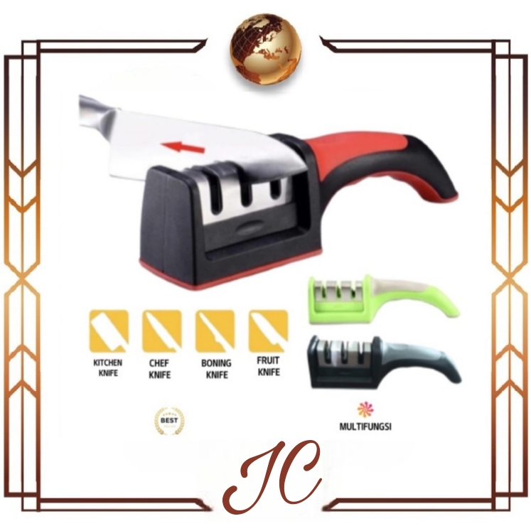 (JC) alat asahan pengasah pisau gunting //asahan knife sharpener swift sharp