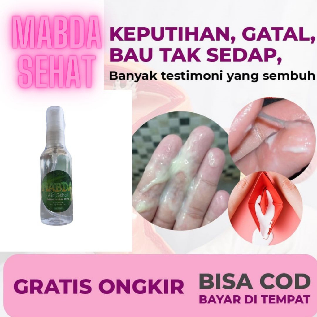 (BAYAR SAAT DITERIMA) Obat Keputihan Warna Putih Kehijauan, keabuan yg paling ampuh 100% Aman