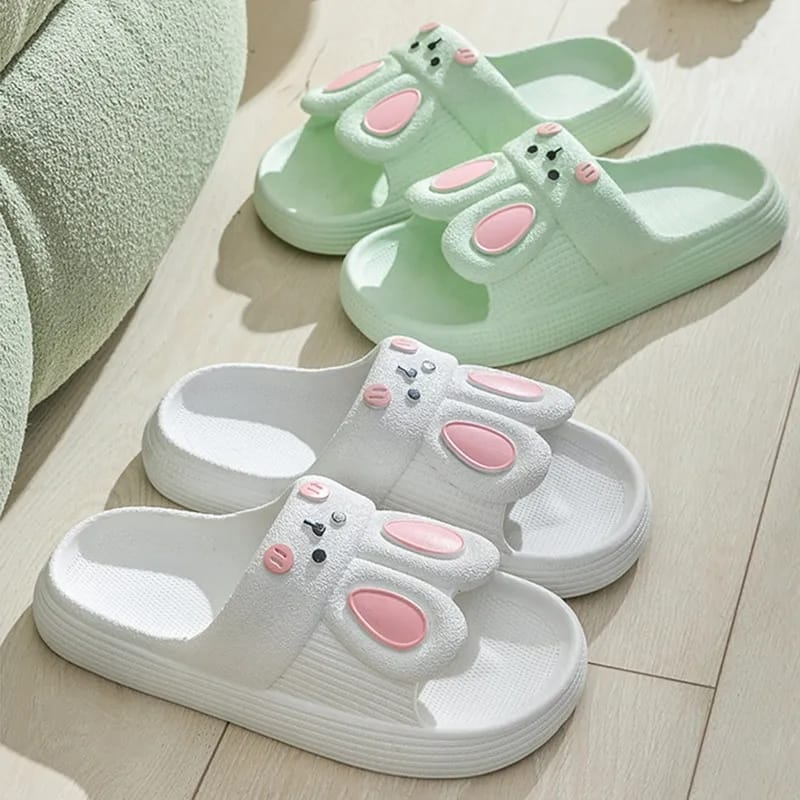 Sandal Jelly Wanita Model Bunny Timbul Lucu Terbaru Import 3D - 8932 (36/41)