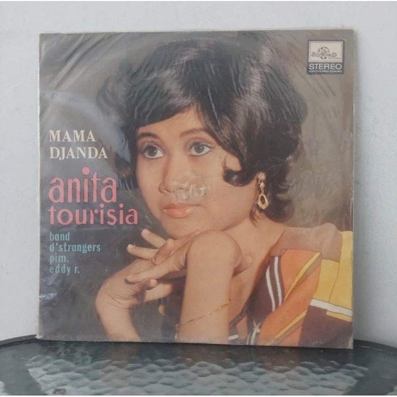 Vinyl Piringan Hitam 12 inch Anita Tourisia-Mama Djanda