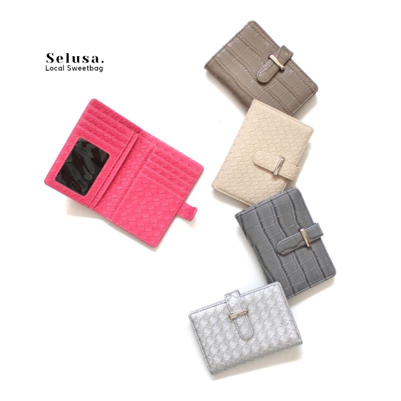 SELUSA NYNA WALLET PREMIUM LEATHER (Free Hardbox Exclusive) | Dompet Wanita Premium