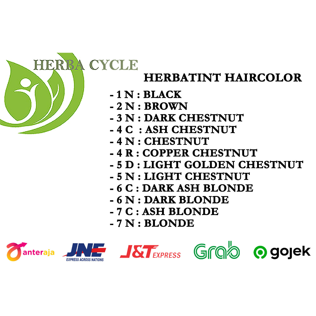 Herbatint Permanent Hari color Herbatint Pewarna Rambut Ori USA