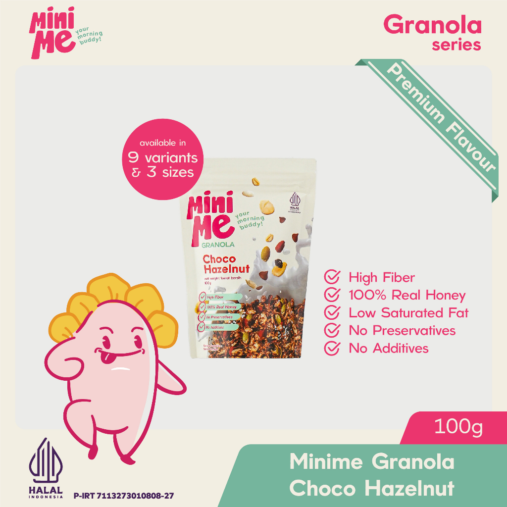 

MINIME Granola - Choco Hazelnut 100gr