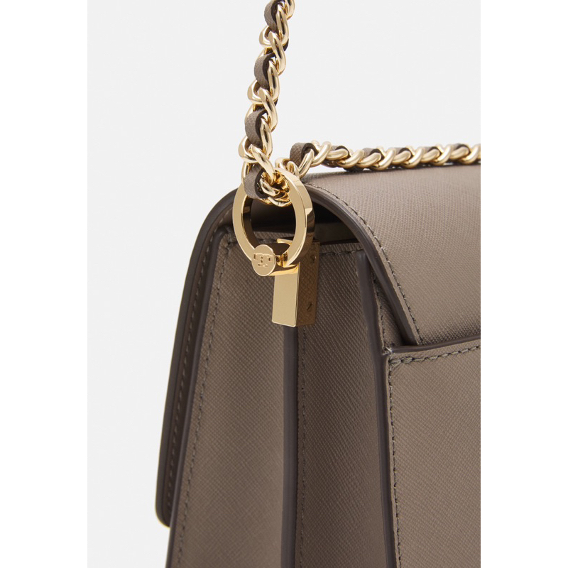 Tory Burch Robinson Convertible Shoulder Bag Apricot