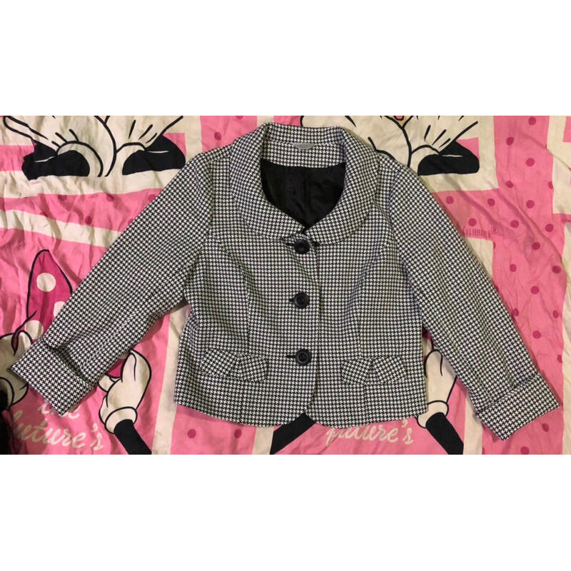 preloved blazer hs / preloved coat crop / preloved theoria