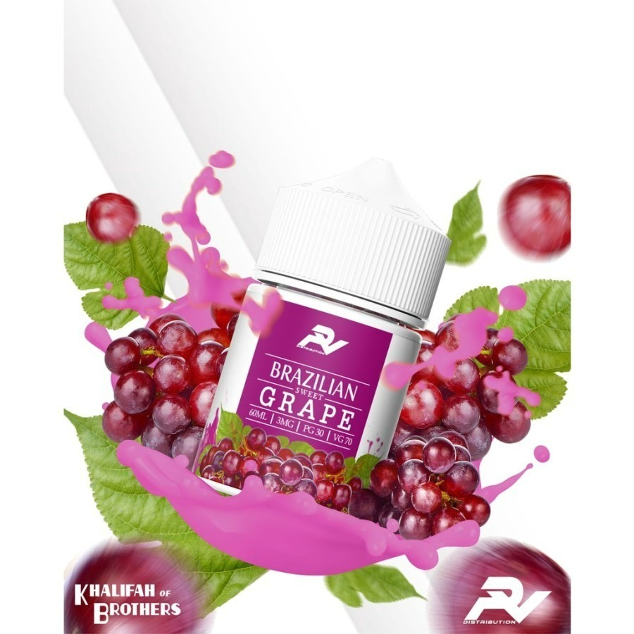 Liquid RV Brazilian Grape 60ML by RV Distribution - Authentic RV