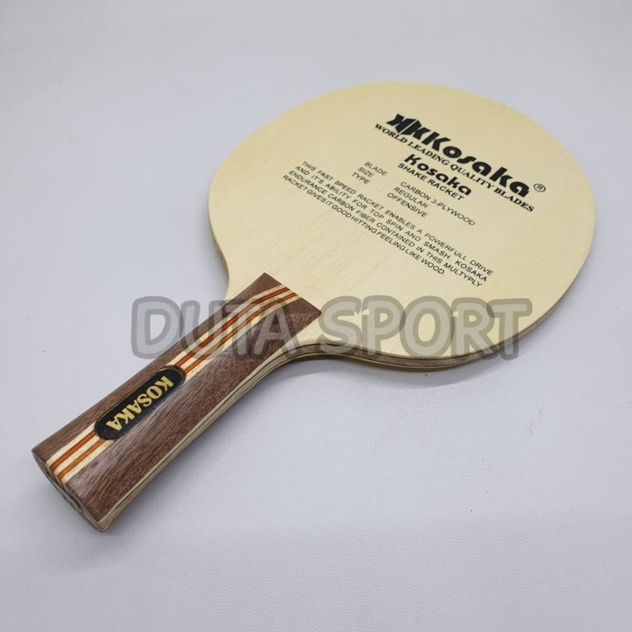 Kayu Blade KOSAKA Carbon Bat Tenis Meja Pingpong Bet