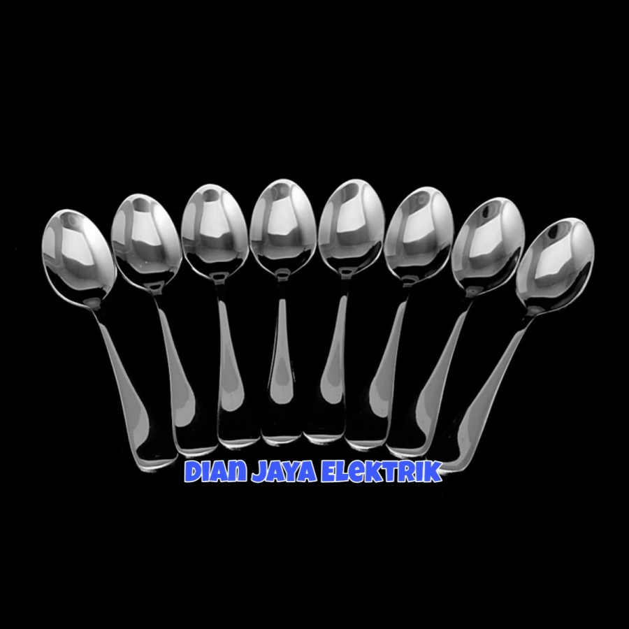 sendok makan premium stainless steel hotel Grade 6 pcs