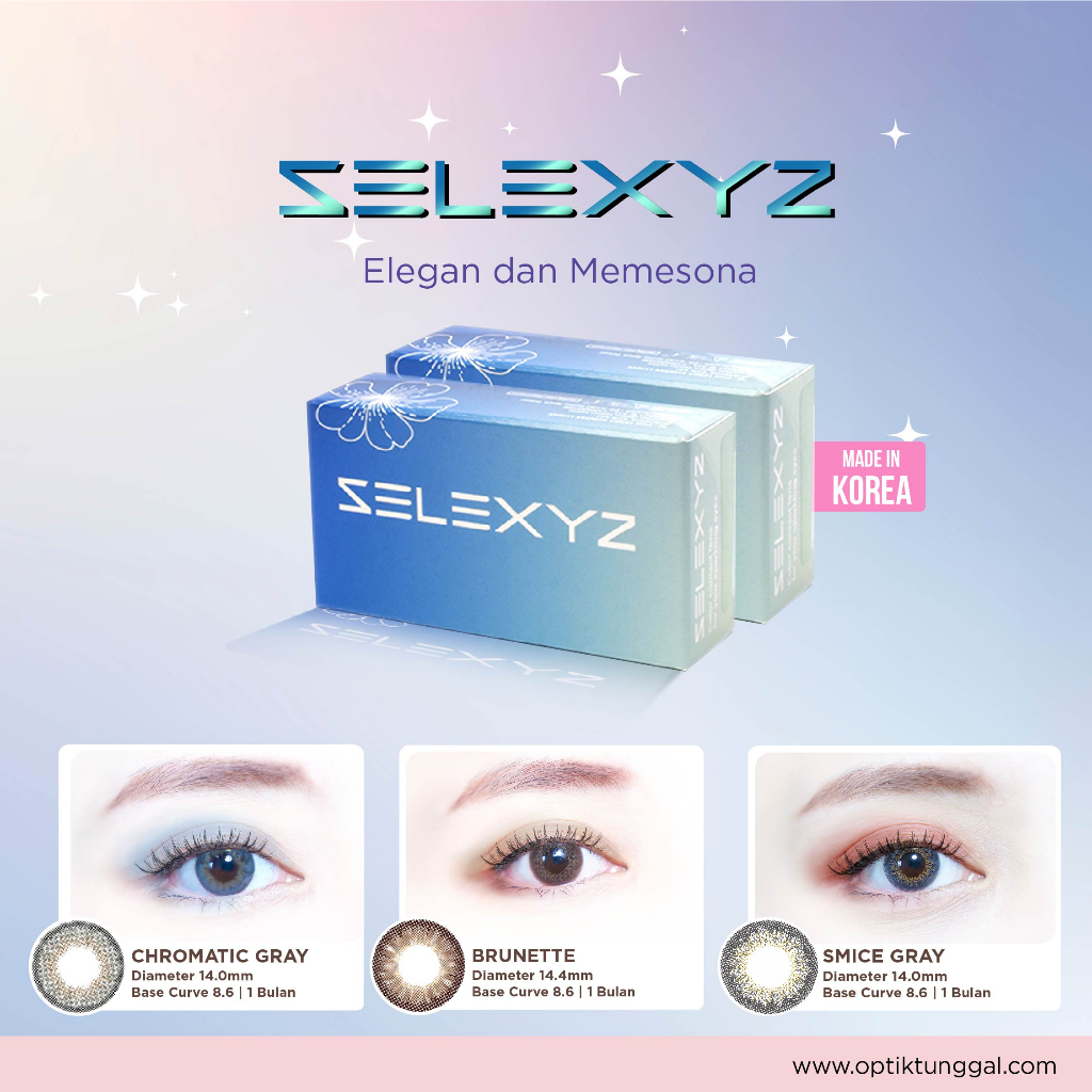 Optik Tunggal Softlens Selexys Brunette