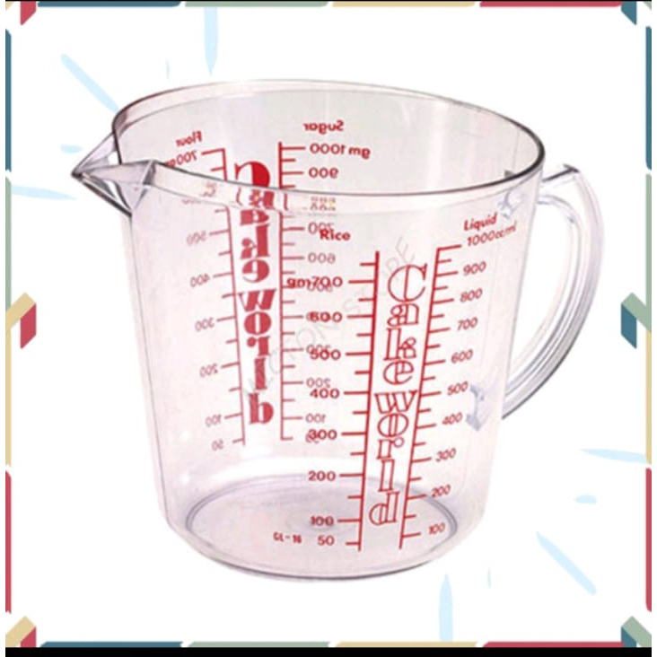 Gelas Takar Ukur LION STAR GL-16 Super Measuring Cup 1 Liter