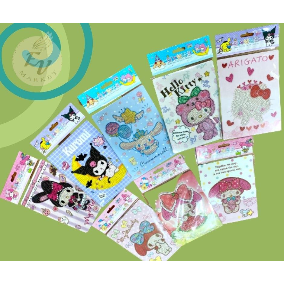 

STIKER DIAMOND PAINTING 18x13.5CM ( HARGA LUSINAN )