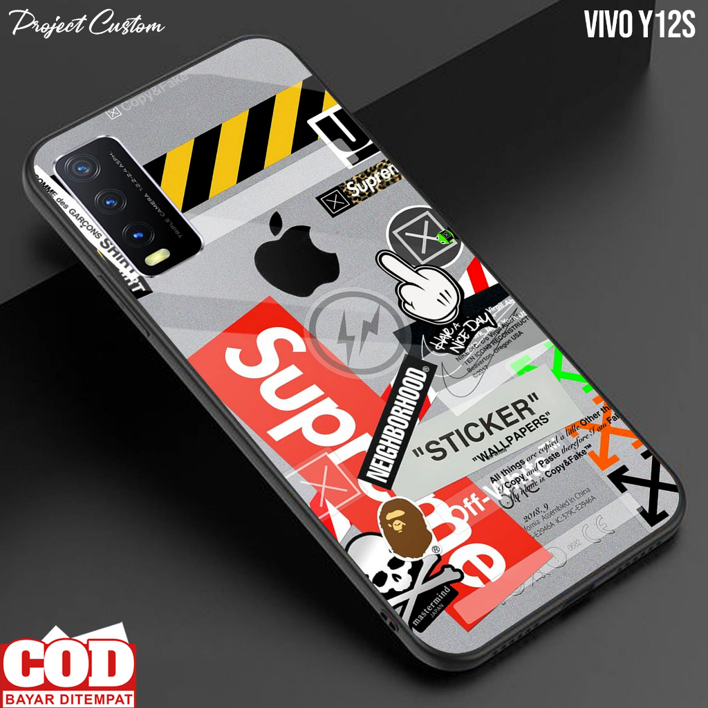 Case Hp VIVO Y12S - Casing VIVO Y12S Terbaru [ BA-02 ] Softcase Hp VIVO Y12S - Silikon Hp VIVO Y12S 