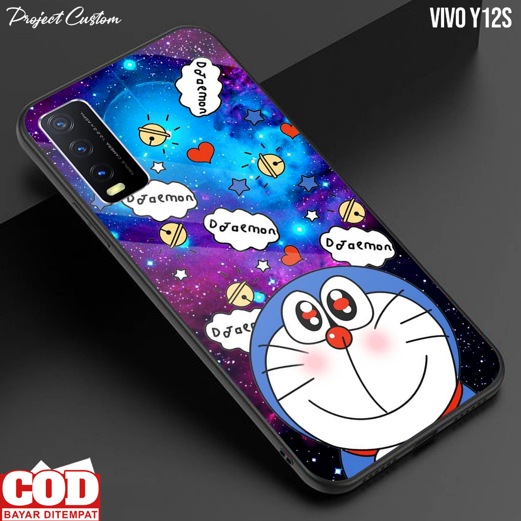 Case Hp VIVO Y12S - Casing VIVO Y12S Terbaru [ DRMN-02 ] Softcase Hp VIVO Y12S - Silikon Hp VIVO Y12