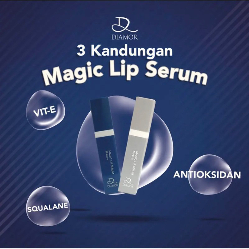 MAGIC LIP SERUM DIAMOR |PELEMBAB BIBIR | READY ORIGINAL