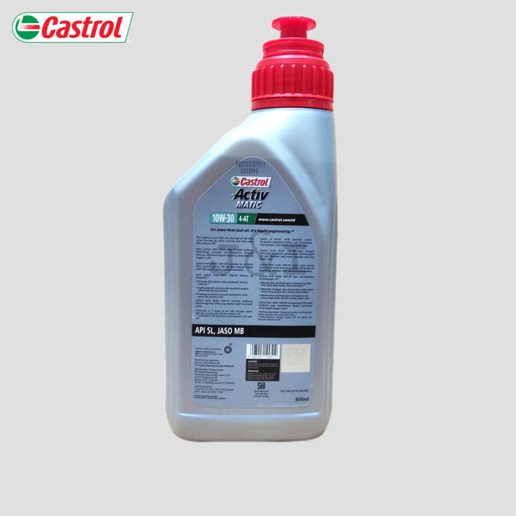 Castrol Activ Matic 10W-30 API SL JASO MB 0,8 Liter