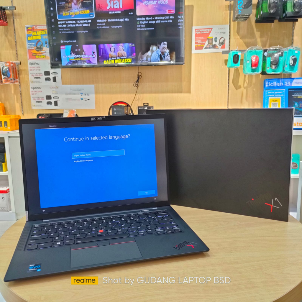 LENOVO THINKPAD X1 CARBON I7 GEN 11 16GB 512GB 14&quot; WUXGA WIN10PRO BLACK