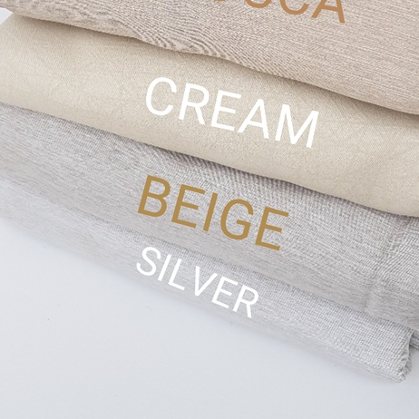 RB Gorden Blackout Blazer Polos PEACH SILVER CREAM Jendela Pintu Minimalis Tirai