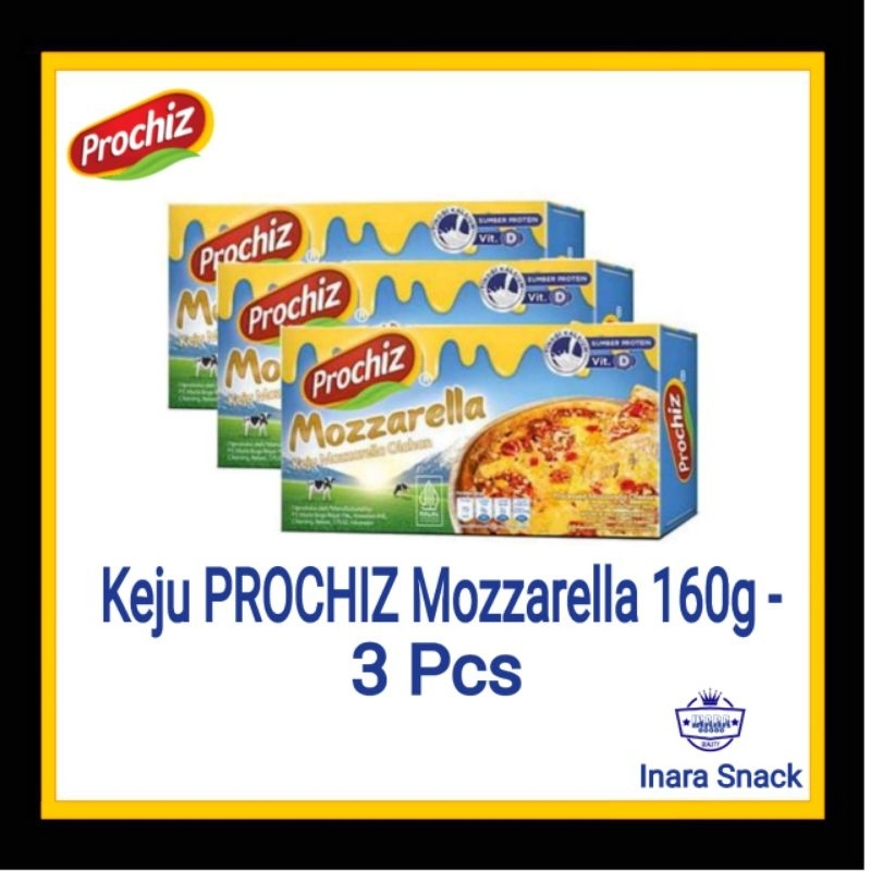 

Keju Prochiz Mozzarella 160 gr - 3 pc