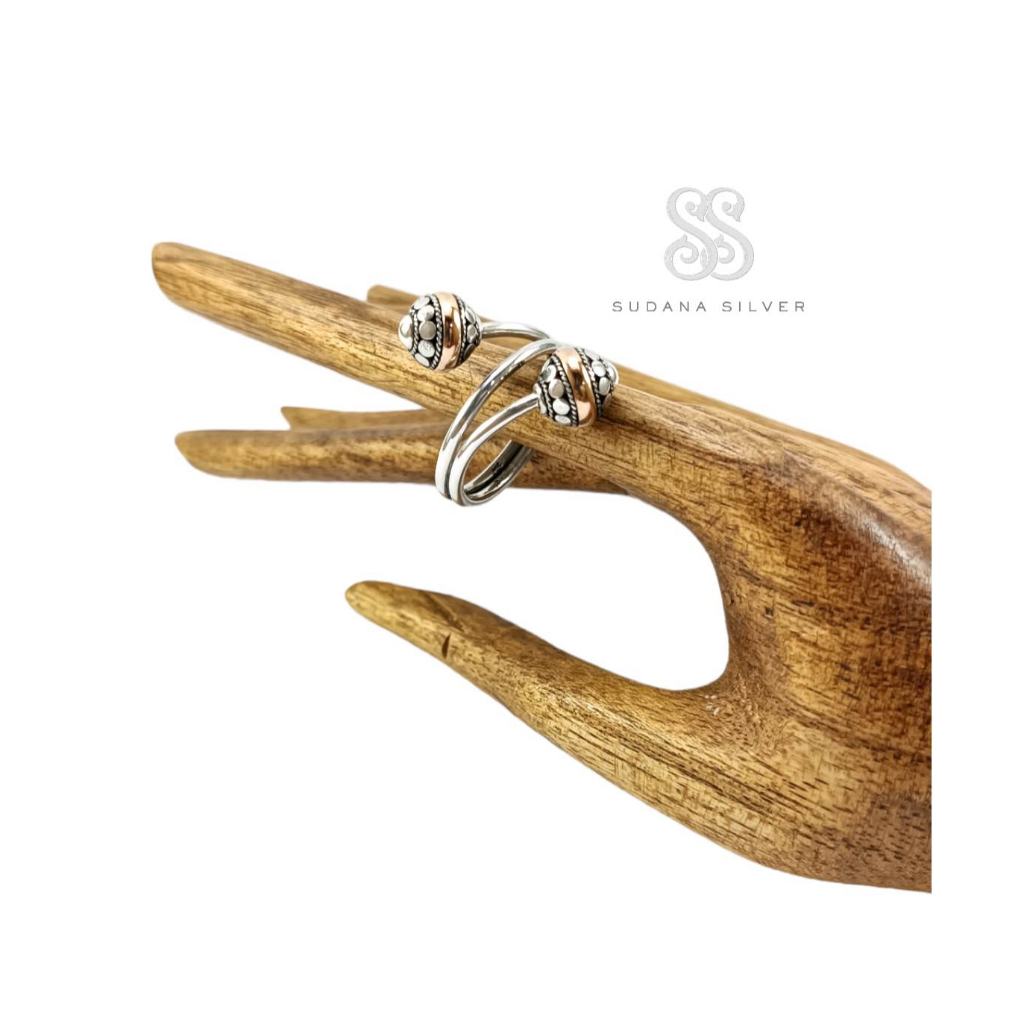 Cincin Perak Bali Dream Ball Silver 925 Handmade Bali