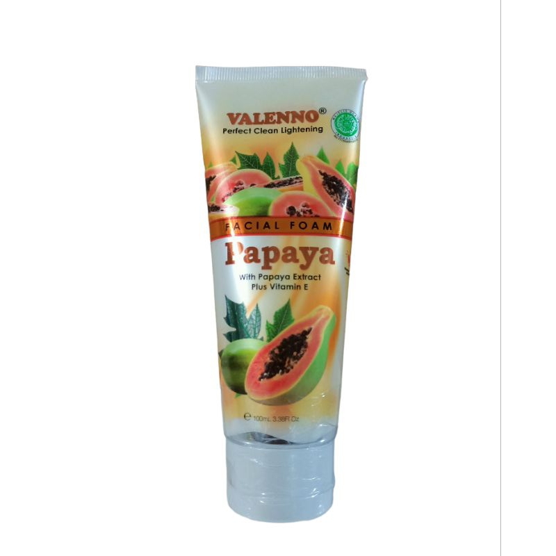 Valenno Facial Foam Papaya 100ml