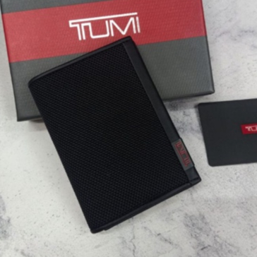 Tumi alpha gusseted Card case wallet dompet kartu exclusive m2c