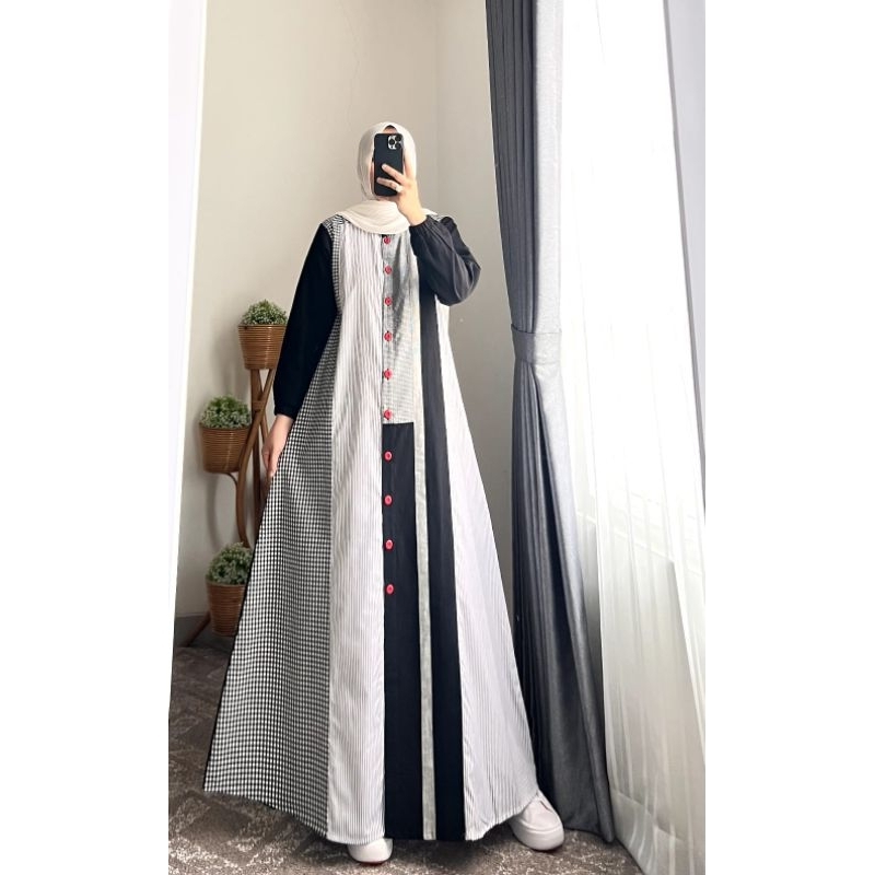 GAMIS SEMUT BY SYAINA MOTIF TERBARU