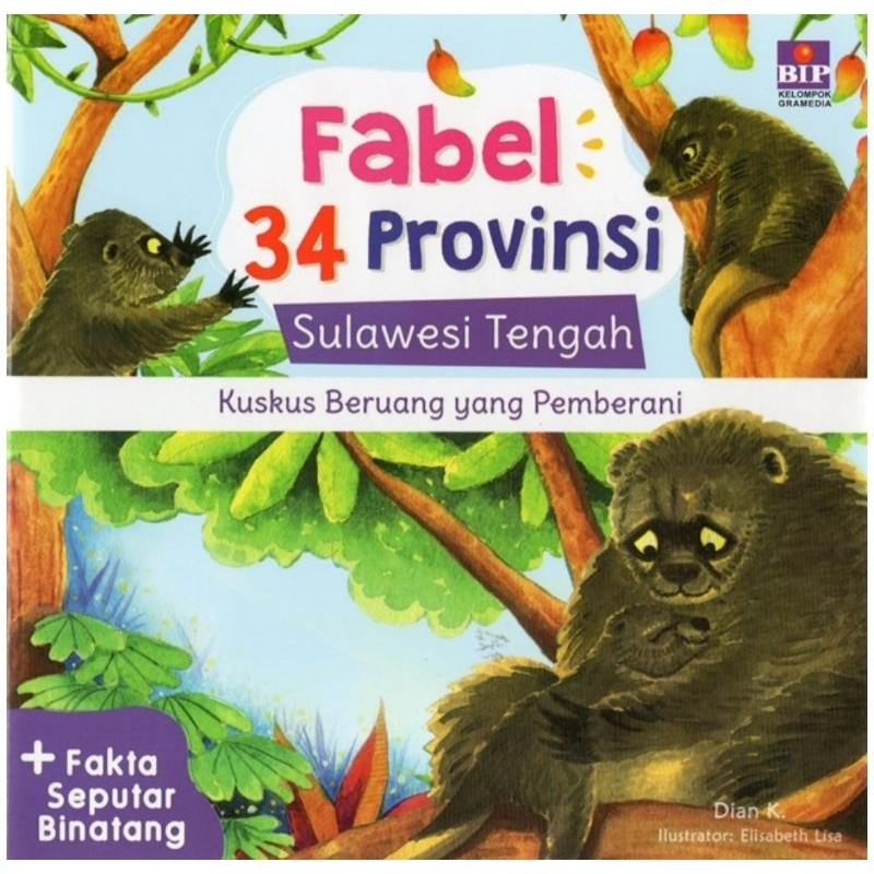 Buku Anak Gramedia - Buku Fabel 34 Provinsi