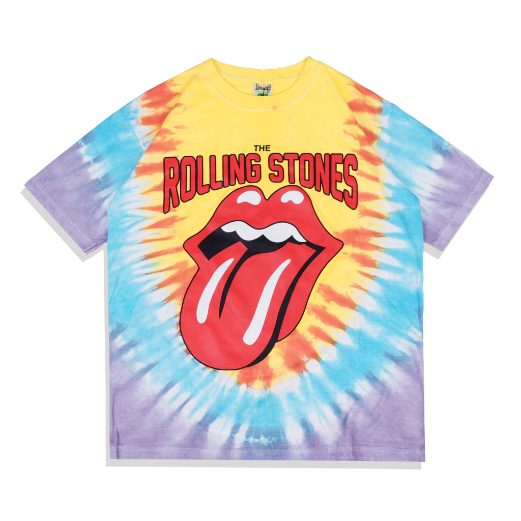 KAOS ROLLING STONES TIEDYE OVERSIZE BRIDGES TO BABYLON TOUR