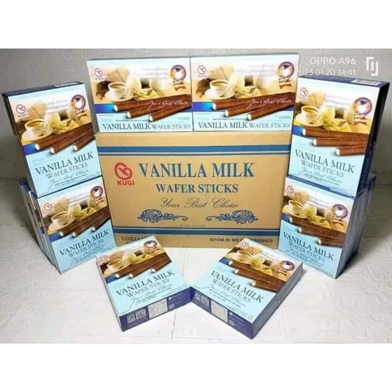 

Wafer sticks kugi rasa vanila milk 120g