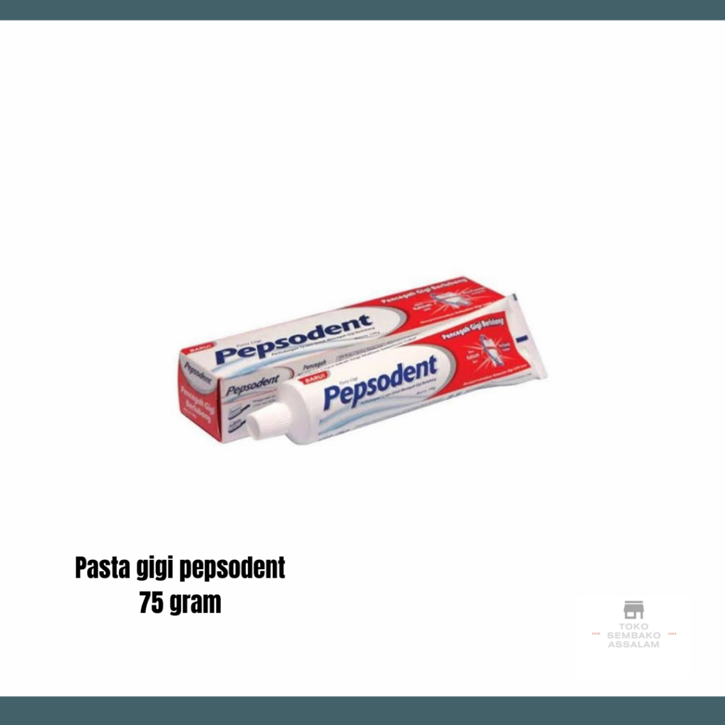 Pasta gigi pepsodent 75 gram / Odol pepsodent 75 gram / Pepsodent 75 gr