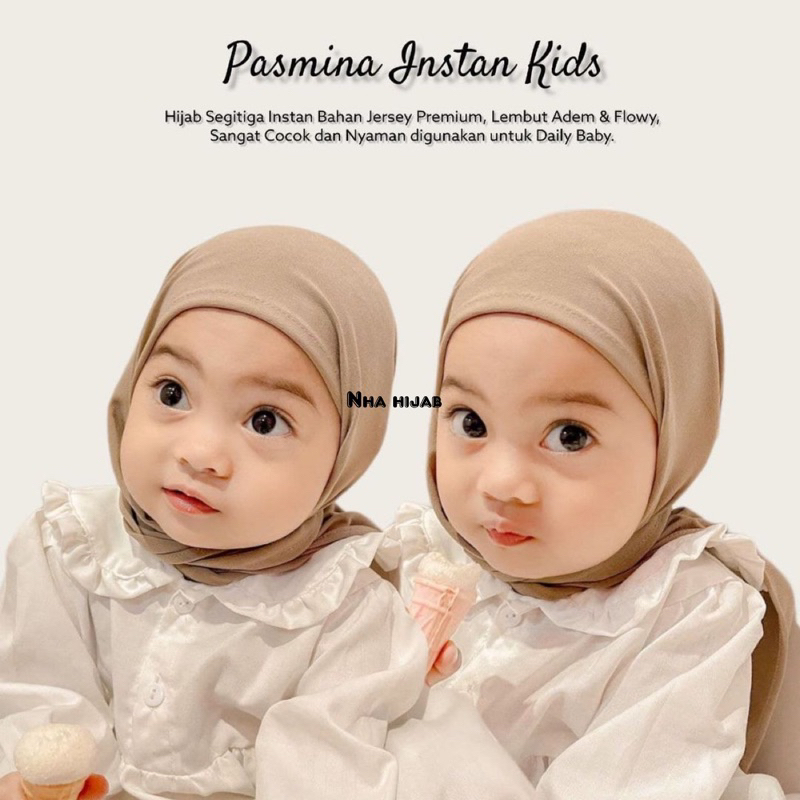 KERUDUNG CAMILA ANAK PASHTAN ANAK/HIJAB CAMILA/PASHMINA INSTAN ANAK
