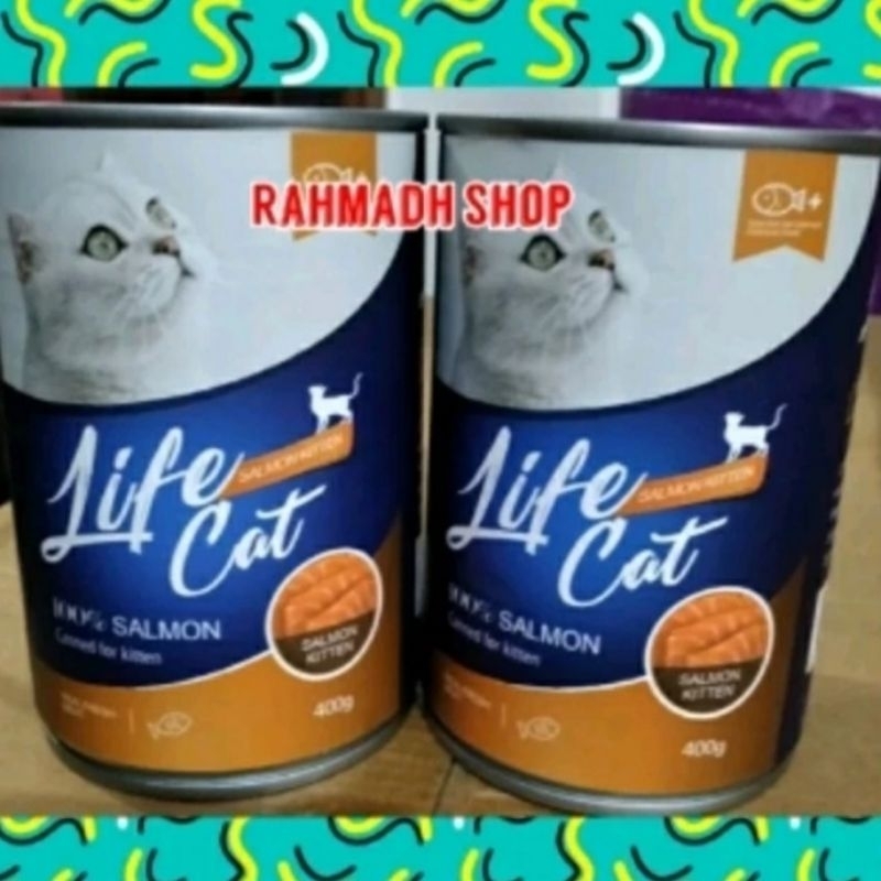 Life Cat Kaleng 400gr 1 Dus KHUSUS GOJEK