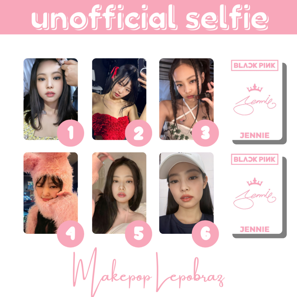 [PART 1] [MIN. 3 PC] BLACKPINK UNOFFICIAL SELFIE - GIRLFRIENDABLE JENNIE LISA ROSE JISOO