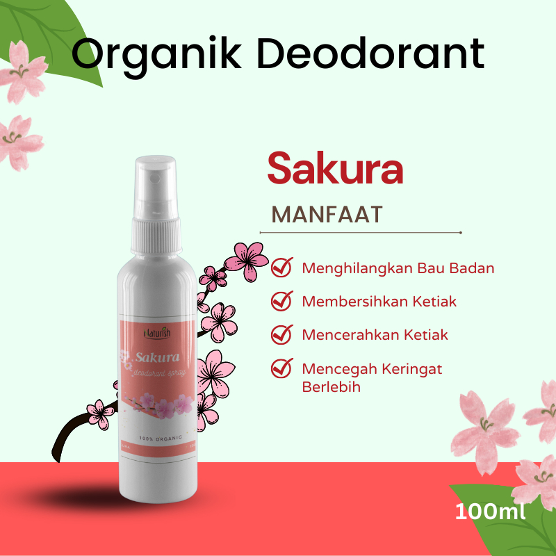 Deodorant Organik Spray Deodoran Tawas Cair Ampuh Mencegah Bau Ketiak dan Badan Non Alkohol