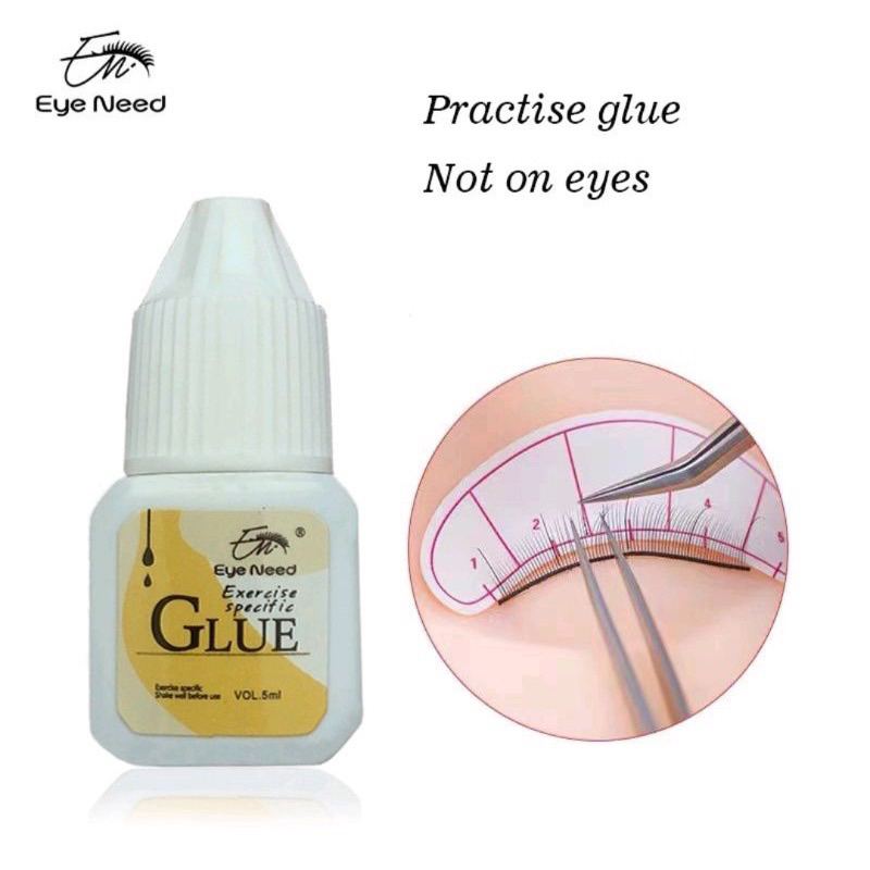 LEM BULU MATA EYENEED 5ML TIDAK PEDIH Glue / eye need Lem Eyelash Extension